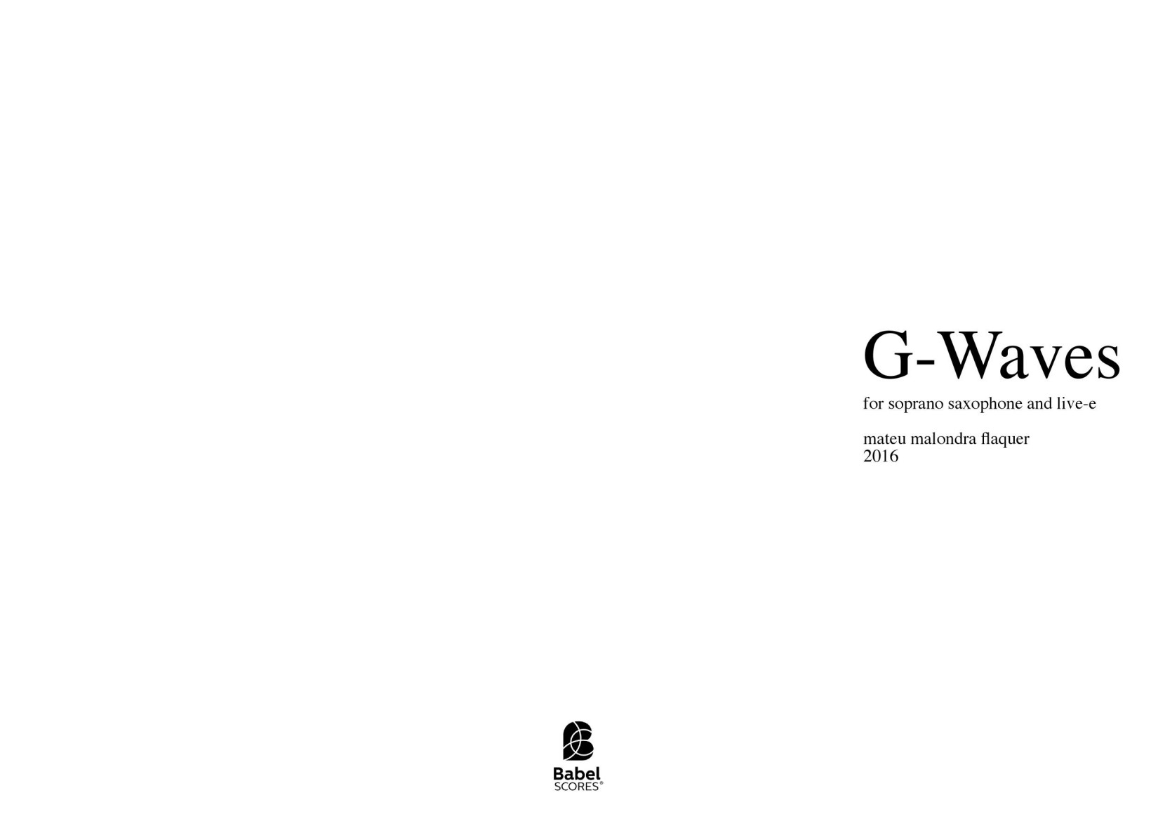 G-Waves