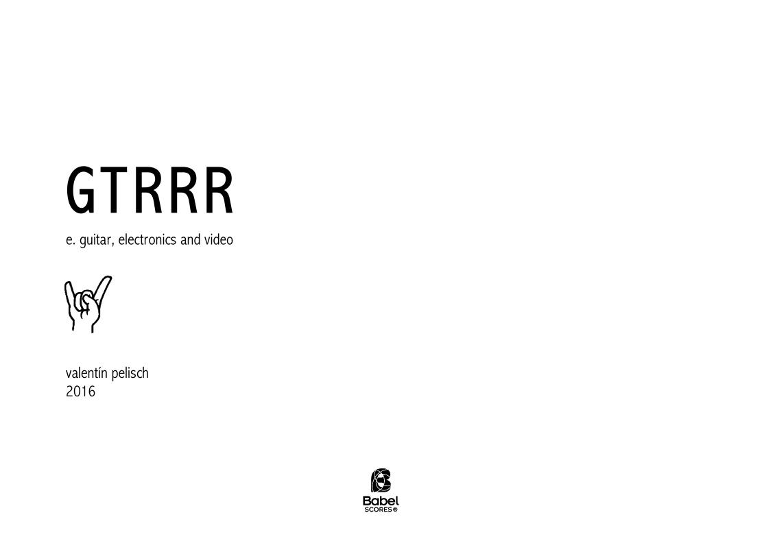GTRRR