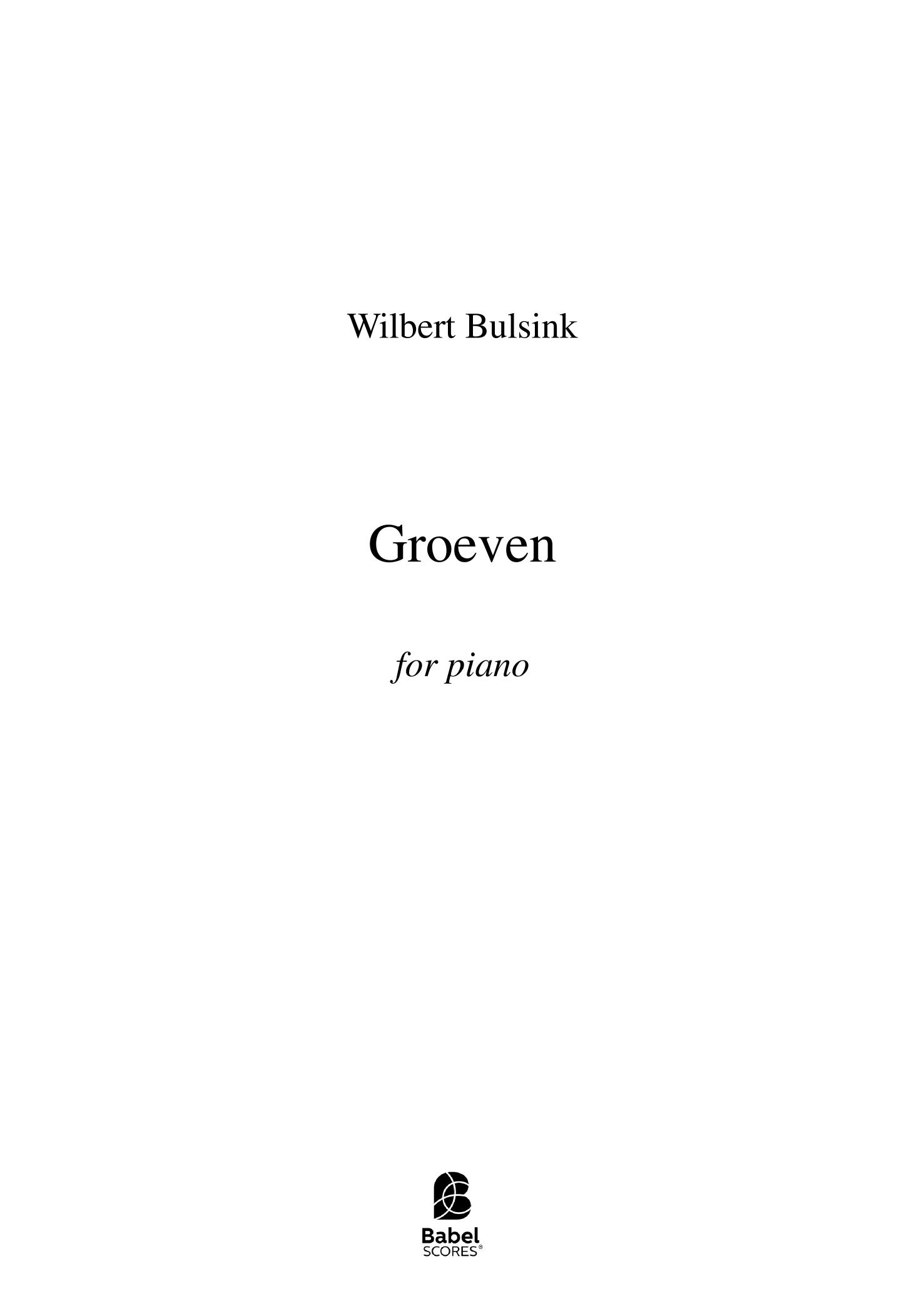 Groeven