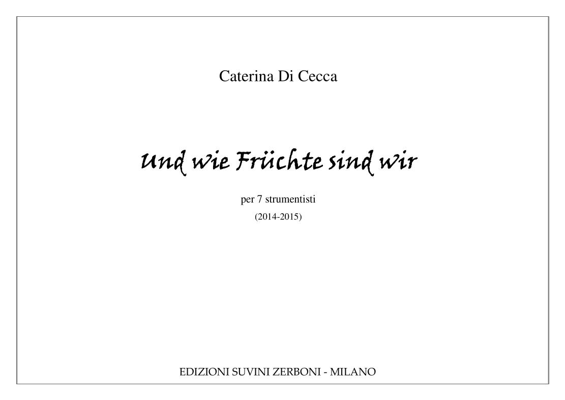 Und wie fruchte sind wir