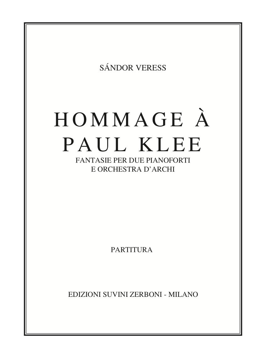 Hommage a Paul klee