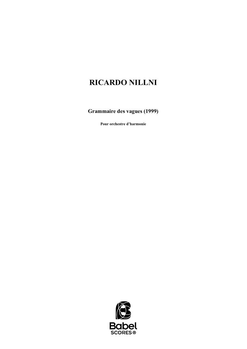 Grammaire des vagues