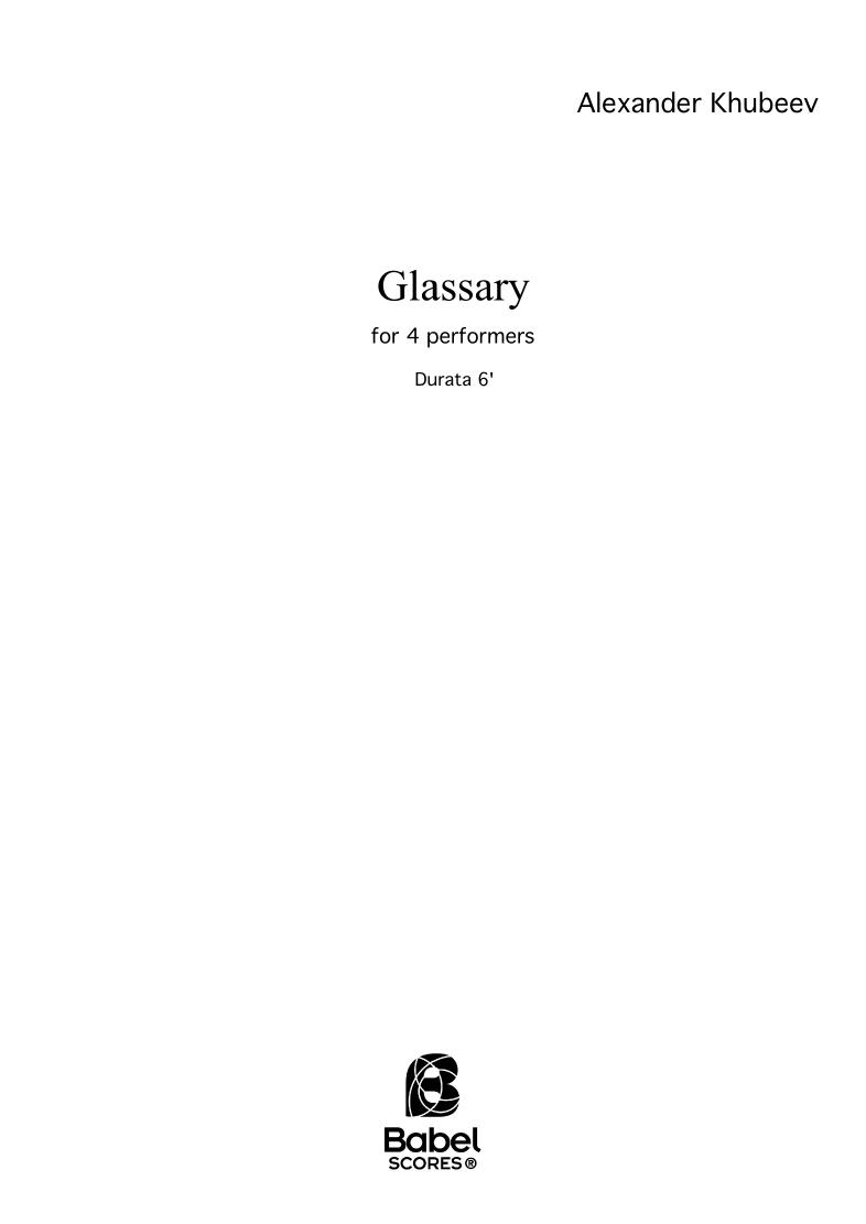 Glassary