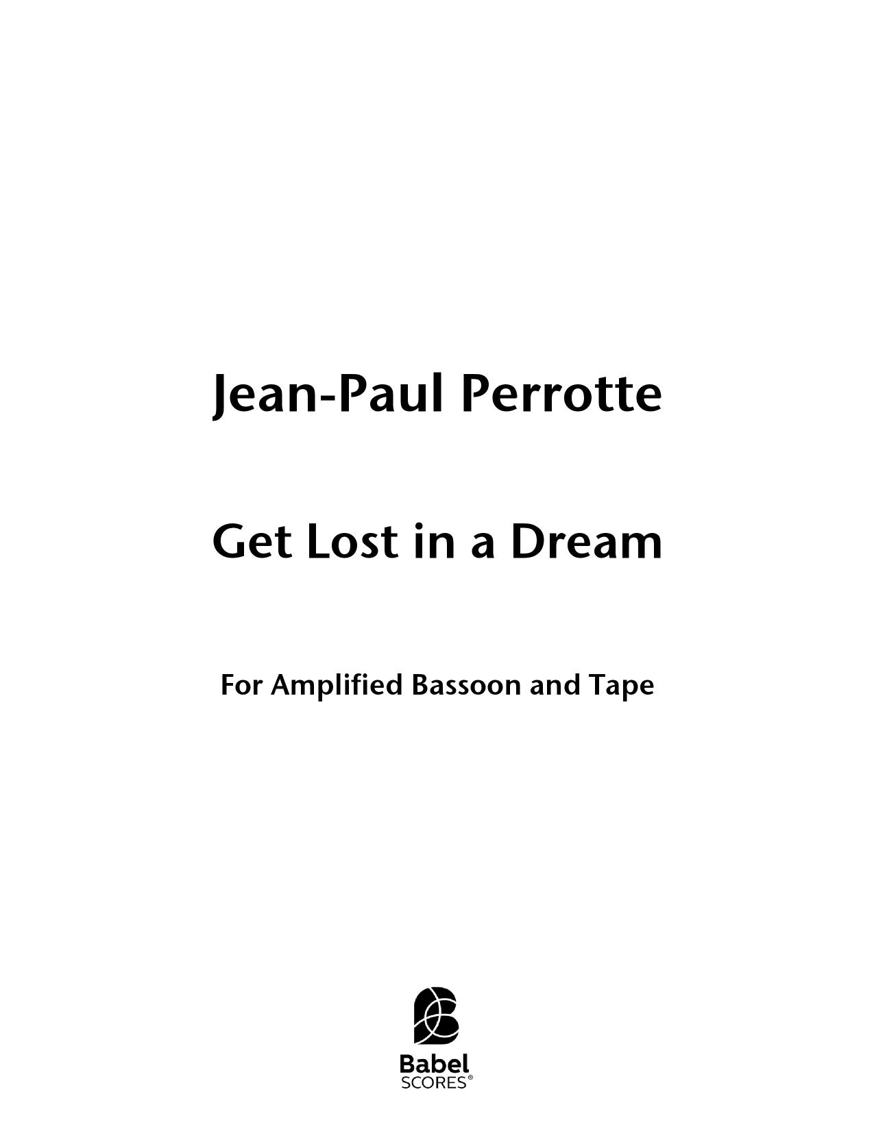 Get Lost in a Dream