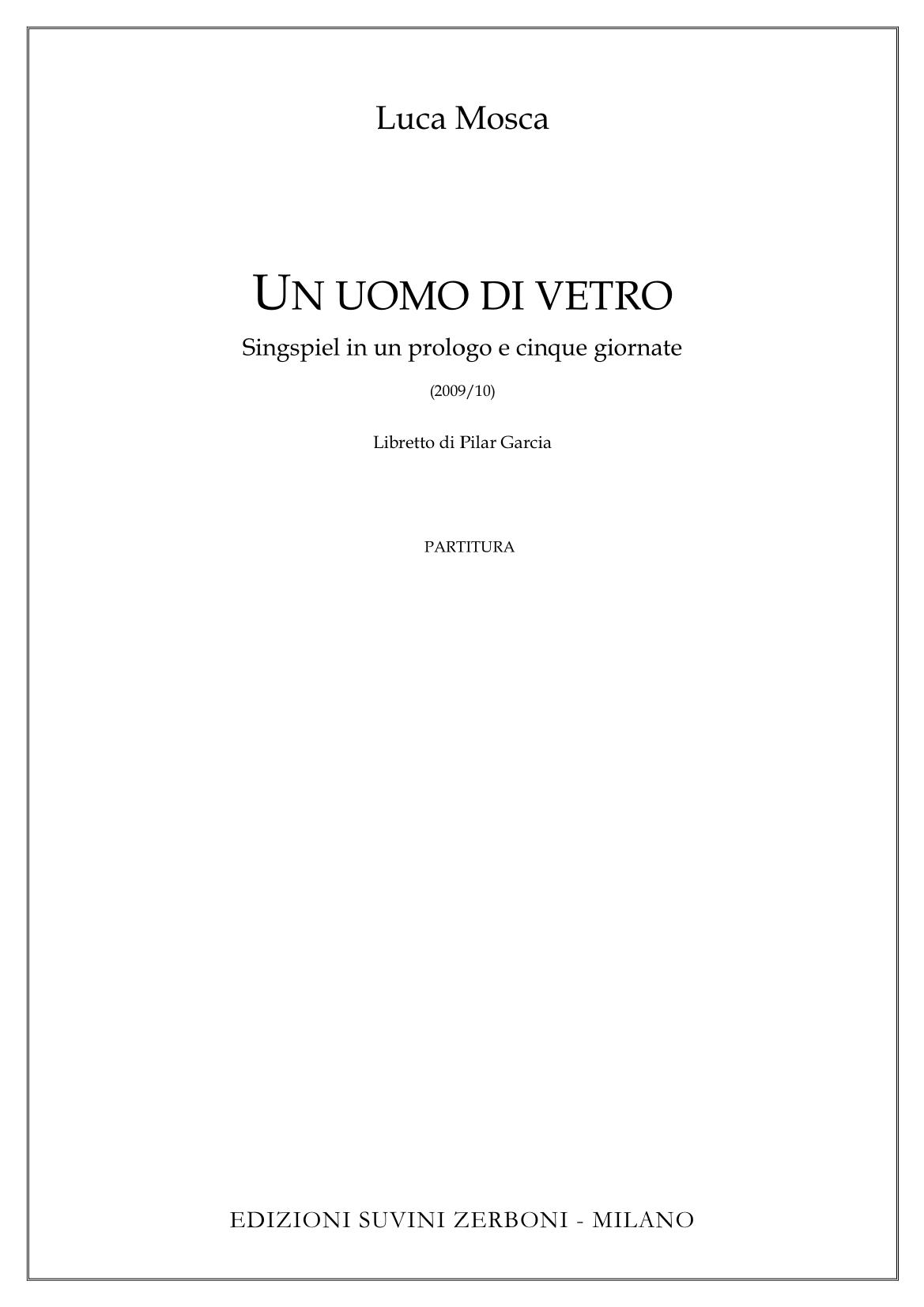 Un uomo di vetro