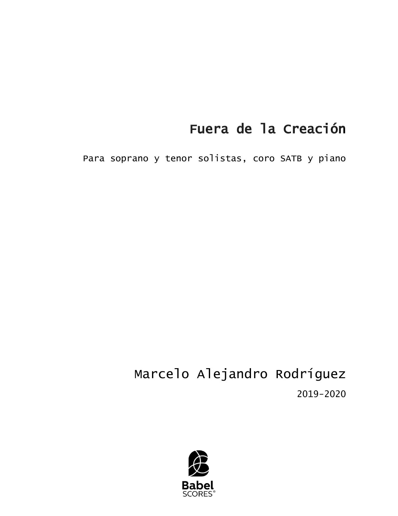 Fuera de la Creación