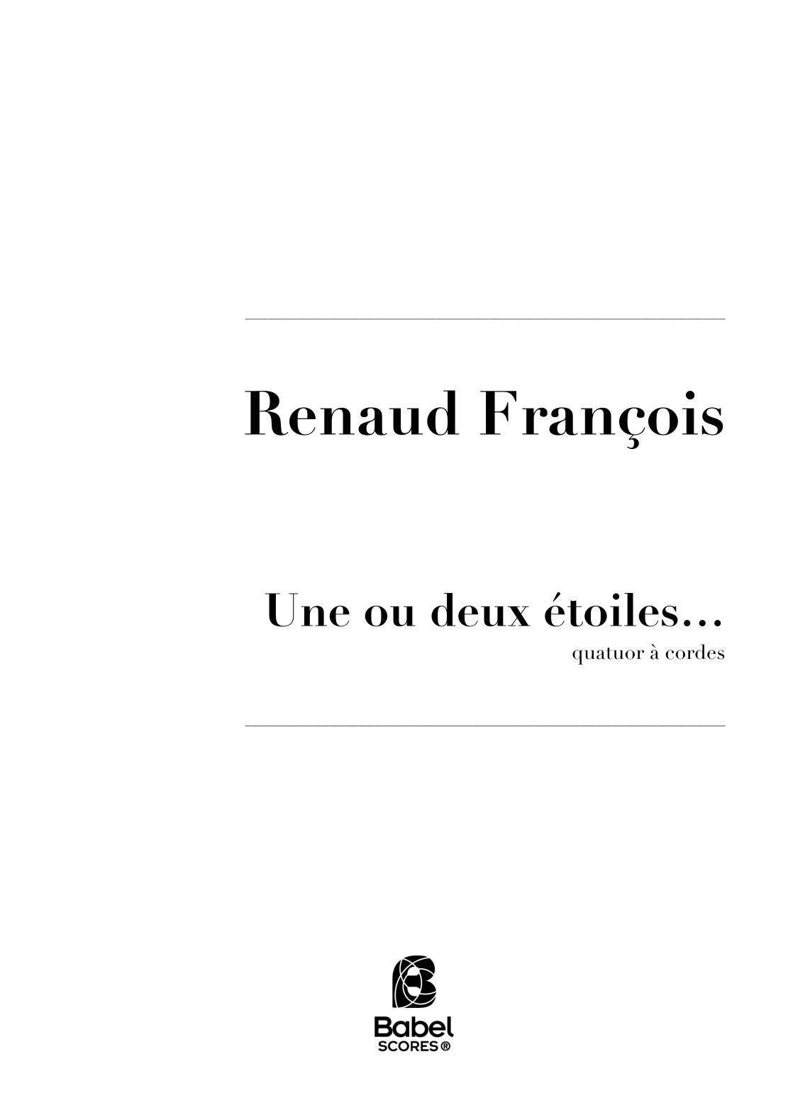 Une ou deux étoiles