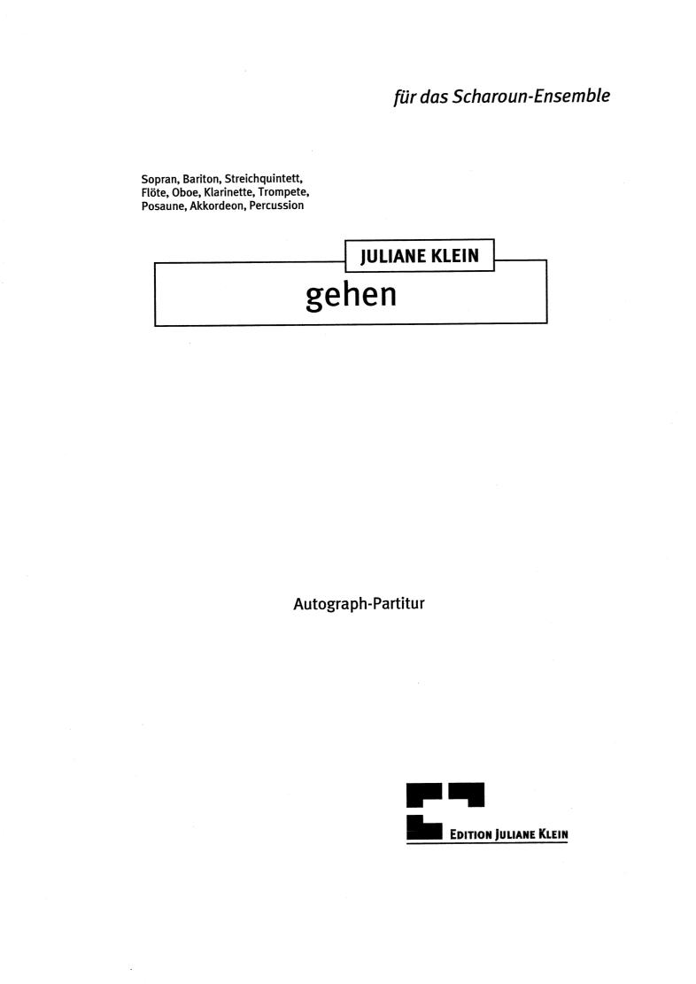 gehen