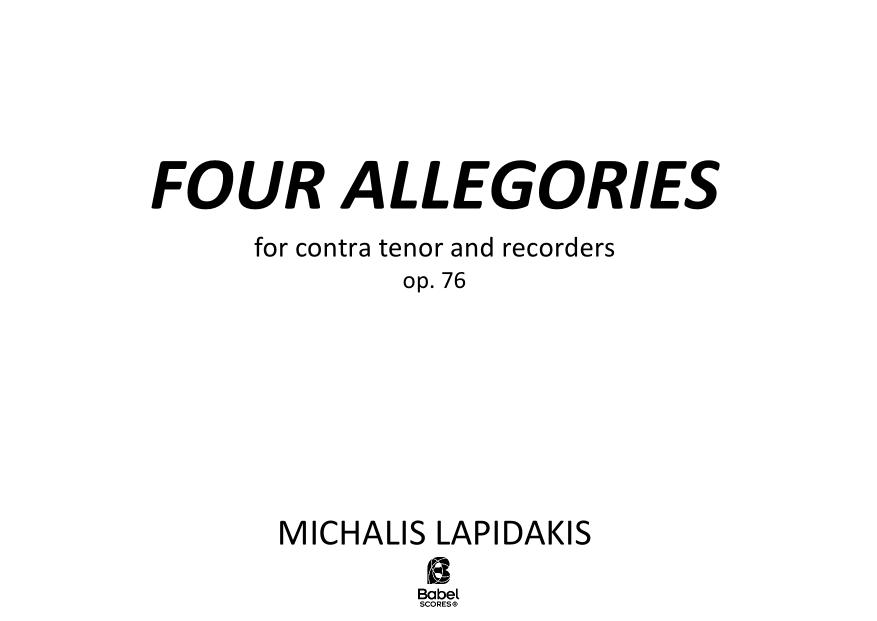 Four Allegories