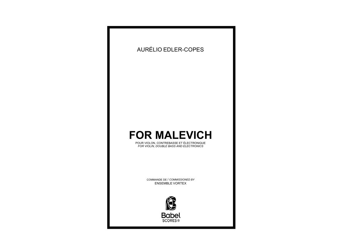 For Malevich