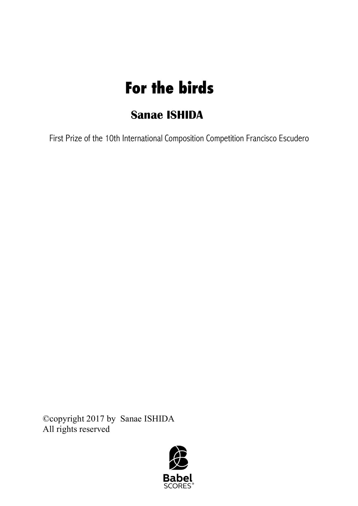 For the birds