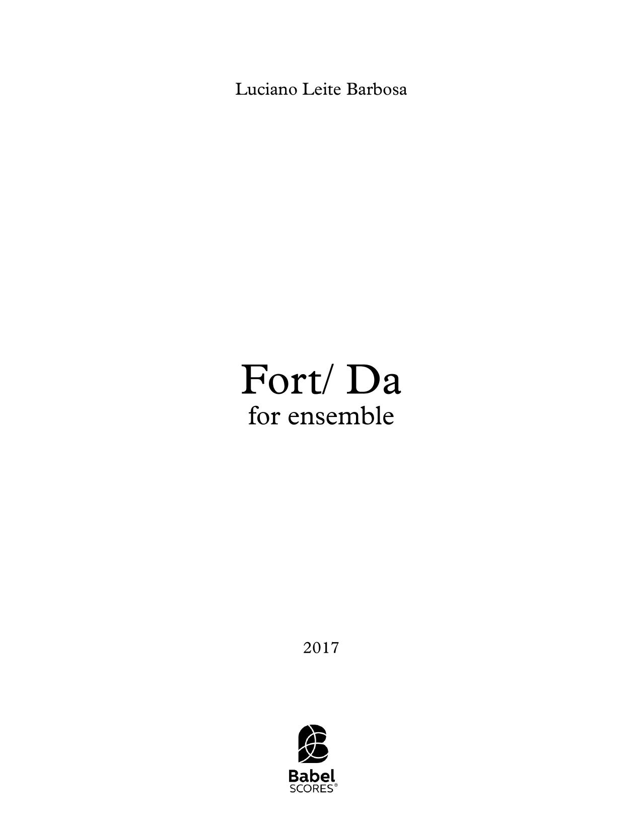 Fort- Da