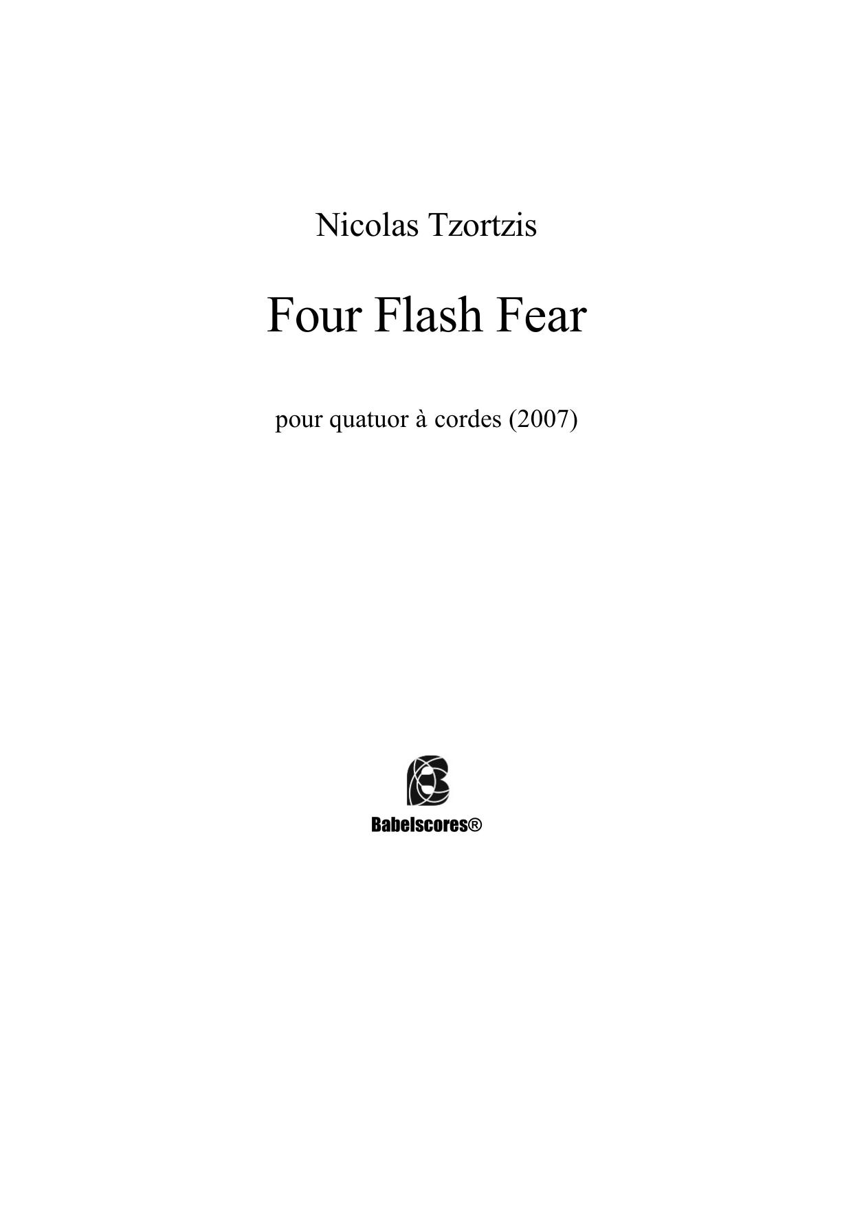 Four Flash Fear
