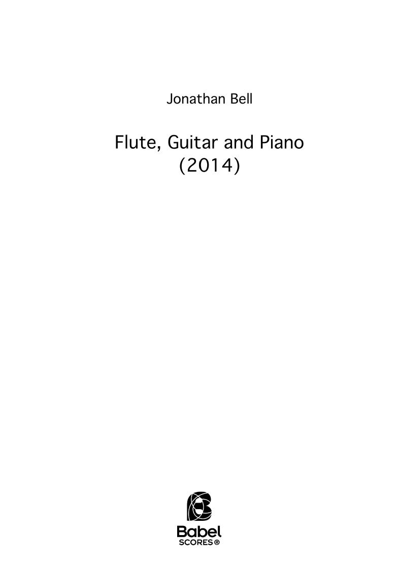 Flute, Guitar and Piano