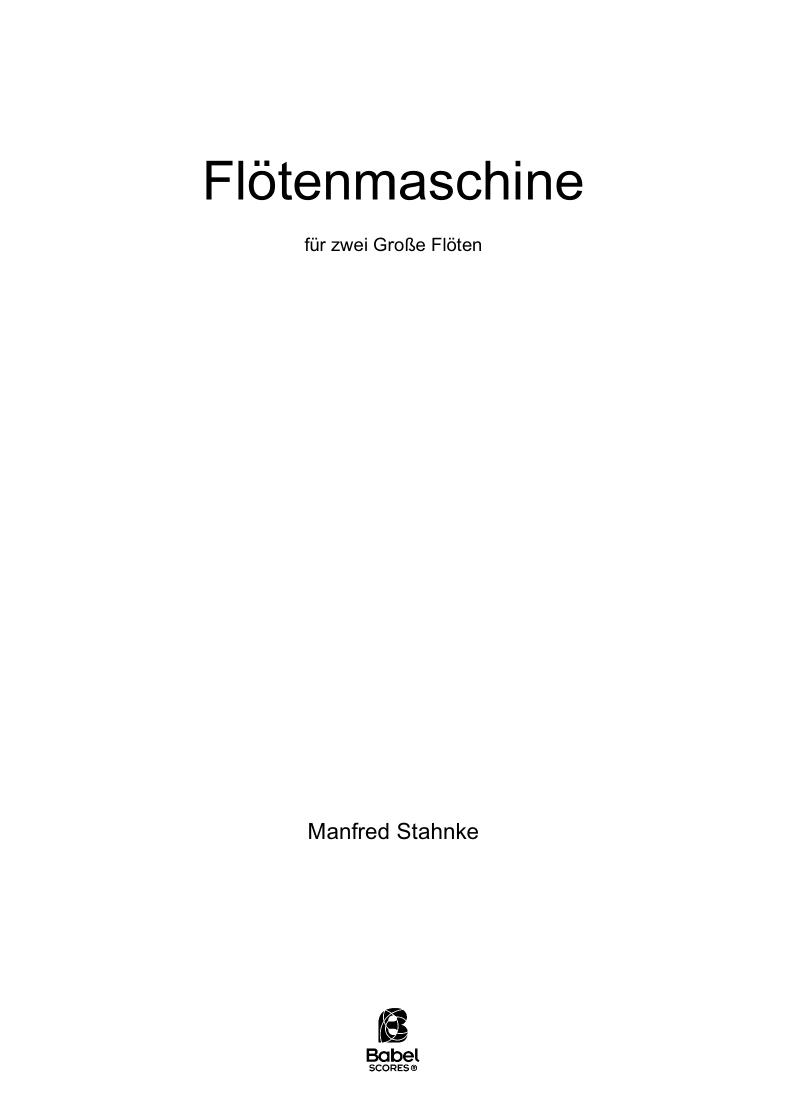 Flötenmaschine
