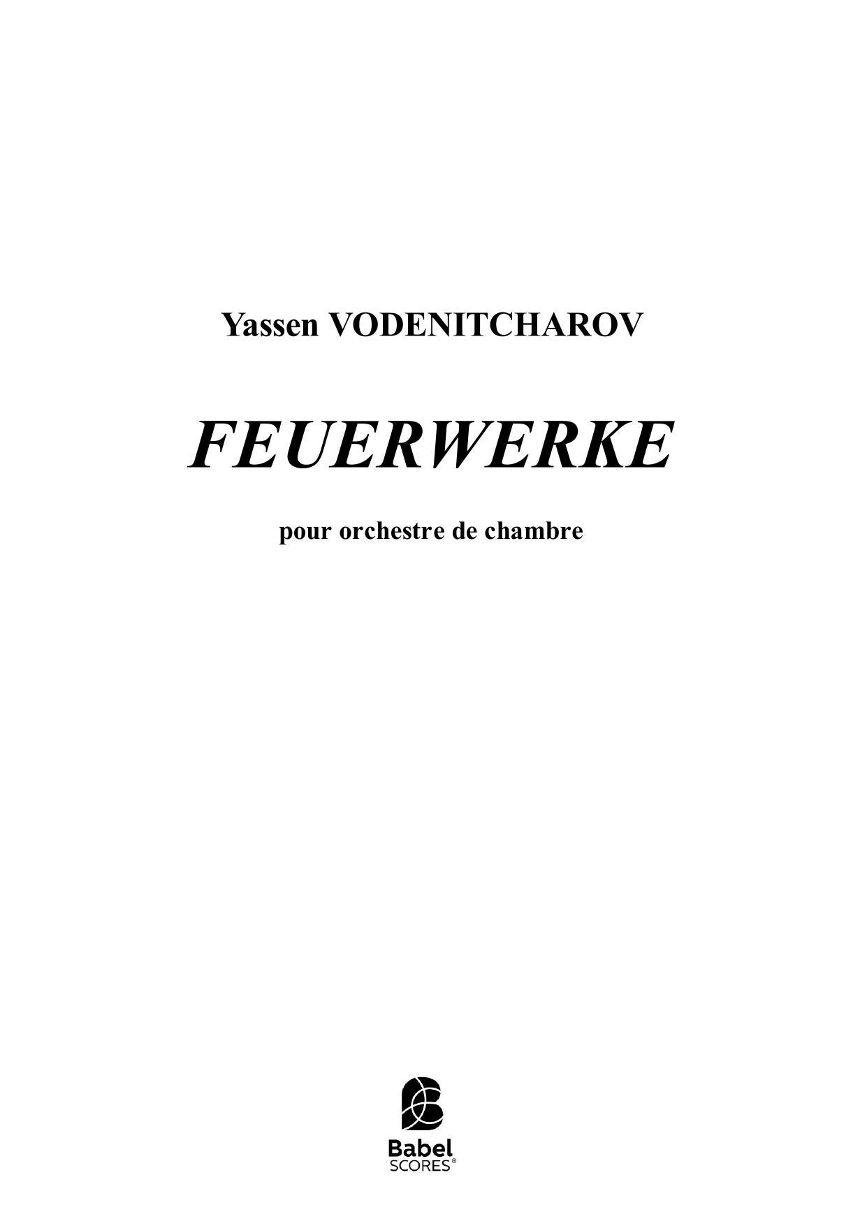 FEUERWERKE