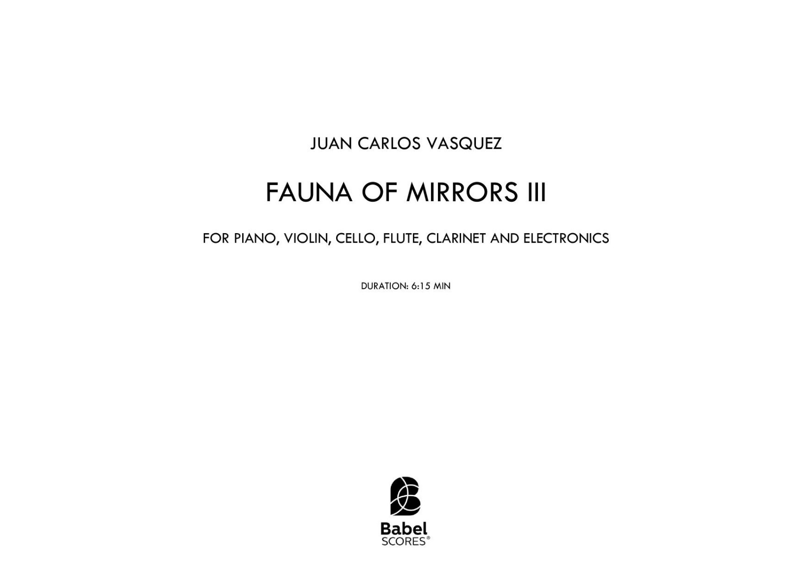 Fauna of Mirrors III