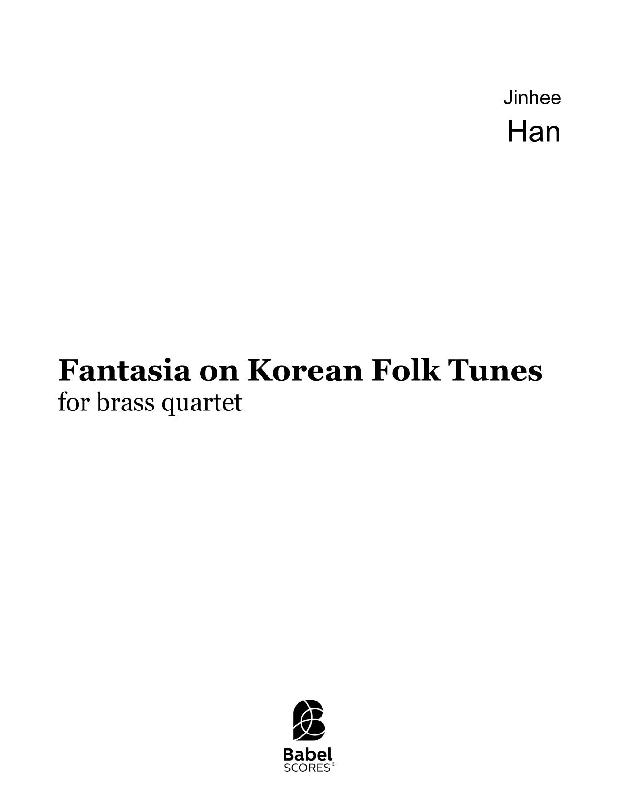 Fantasia on Korean Folk Tunes