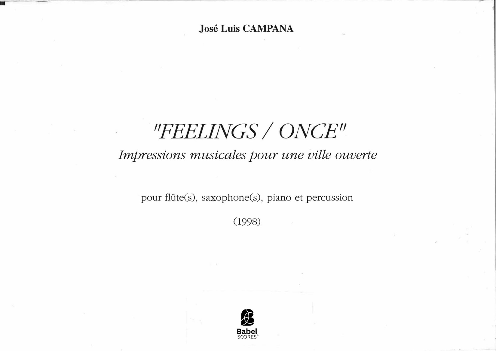 Feelings-Once
