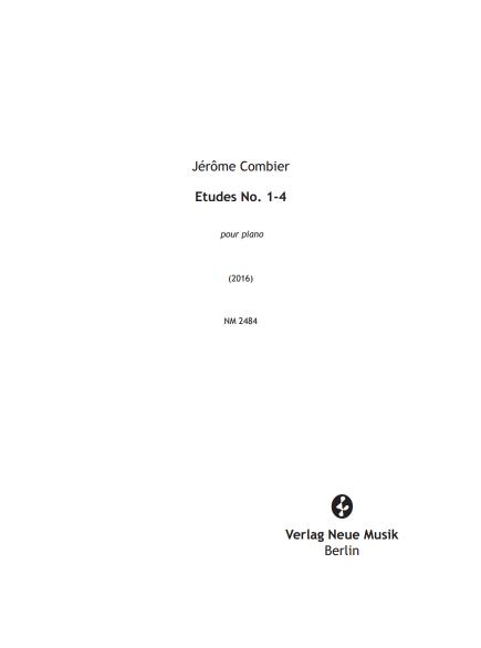 Etudes No. 1-4