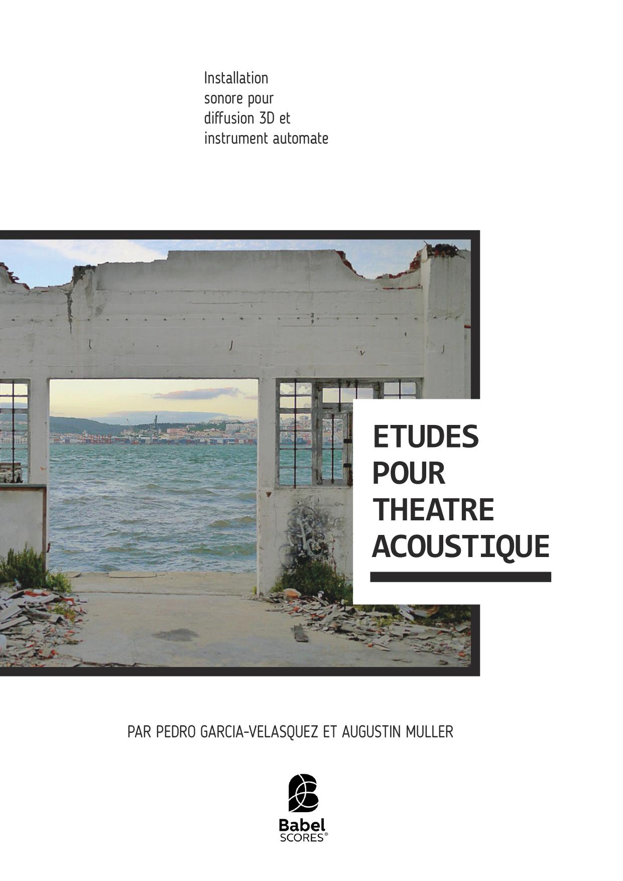 Etudes pour théâtre acoustique