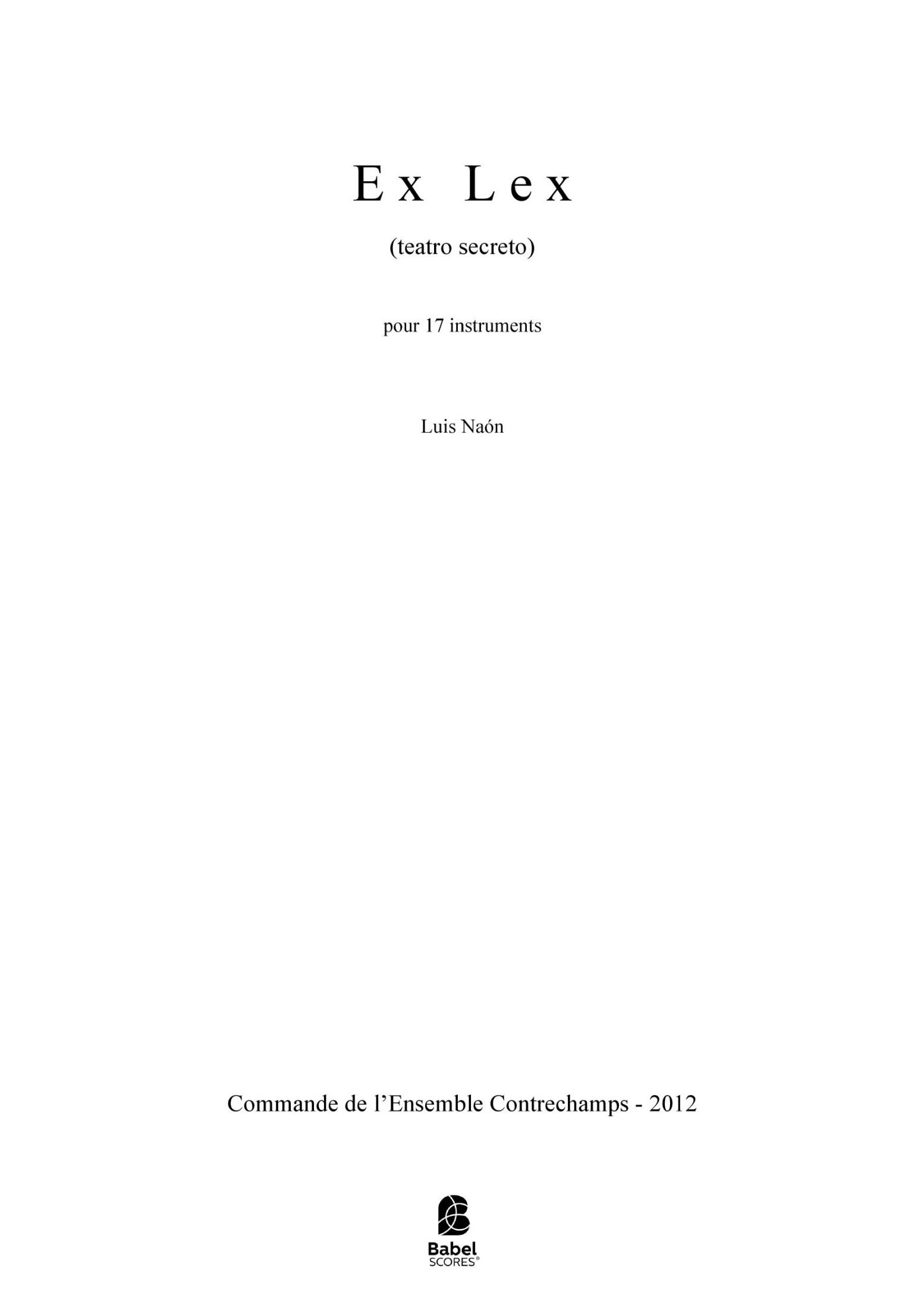 Ex Lex