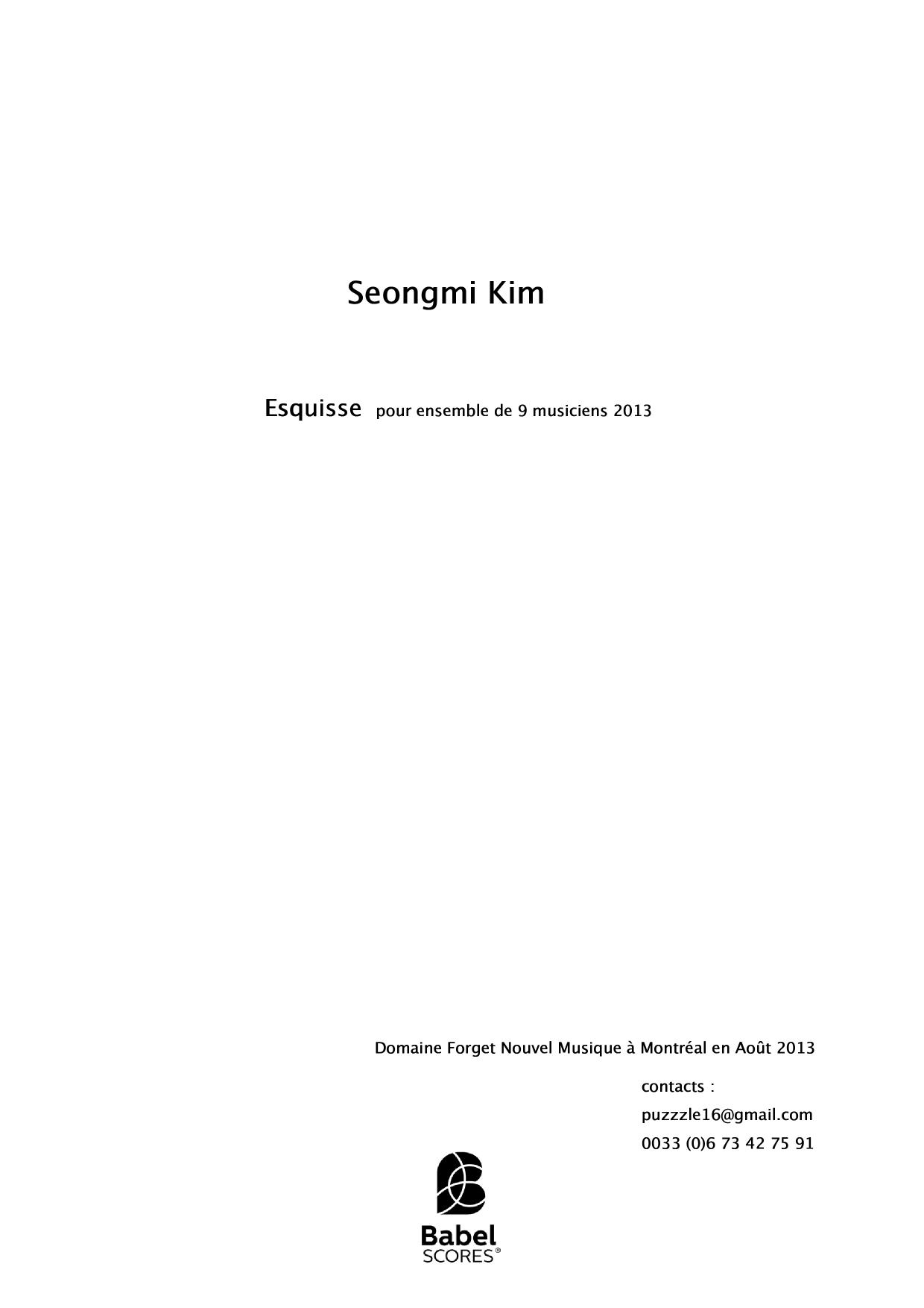 Esquisse