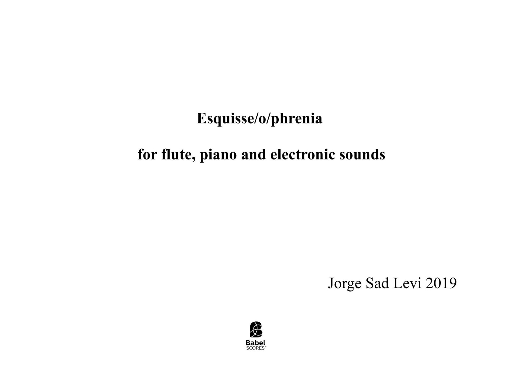 Esquisse-o-phrenia