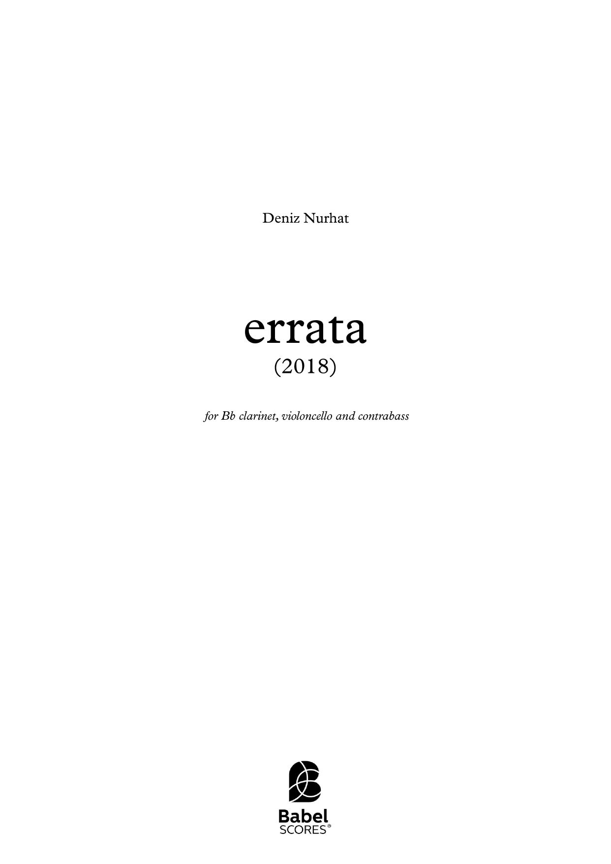 errata