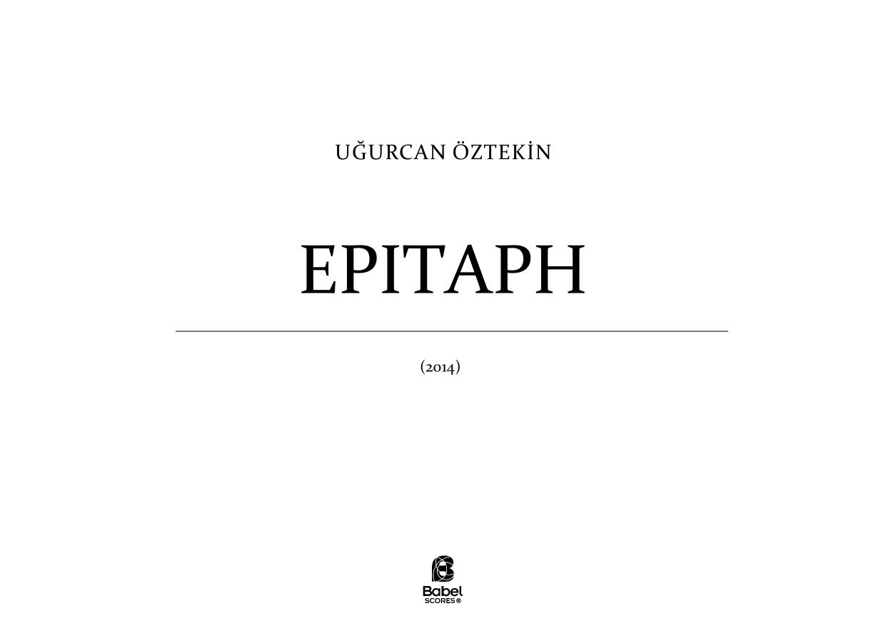 Epitaph