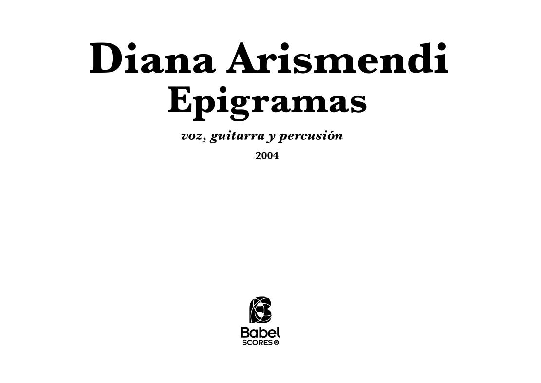 Epigrama