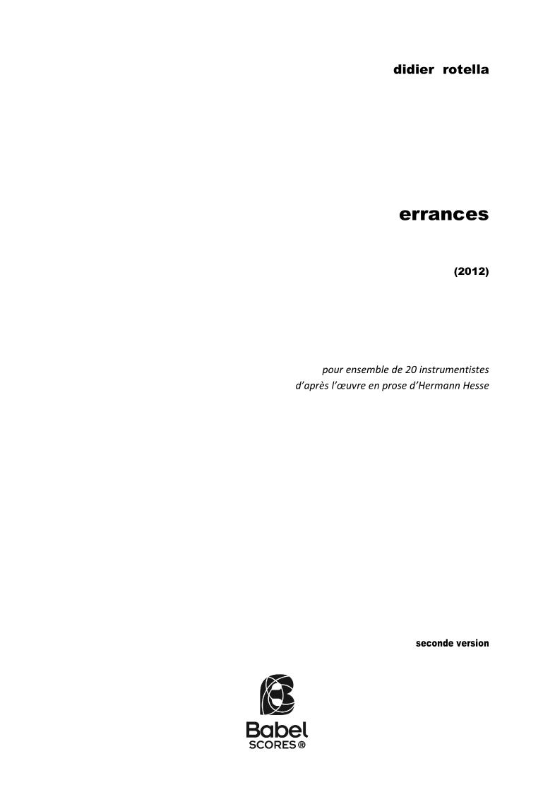 Errances