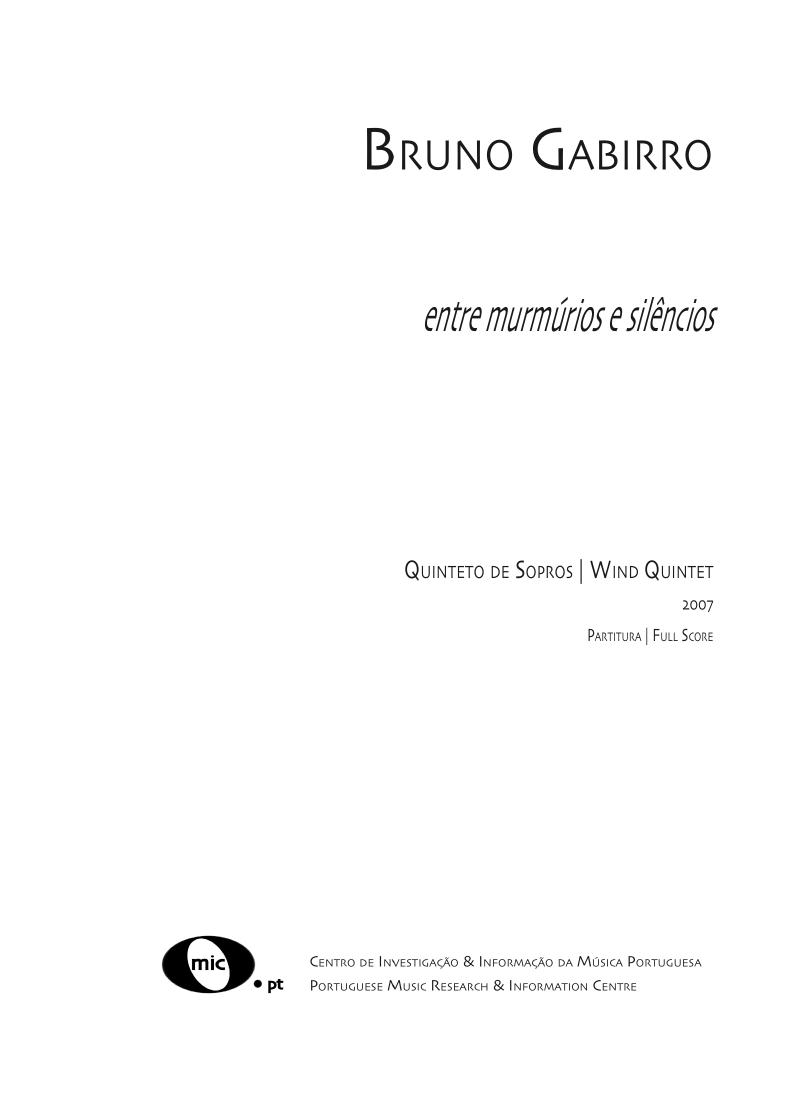 Entre murmúrios e silêncios