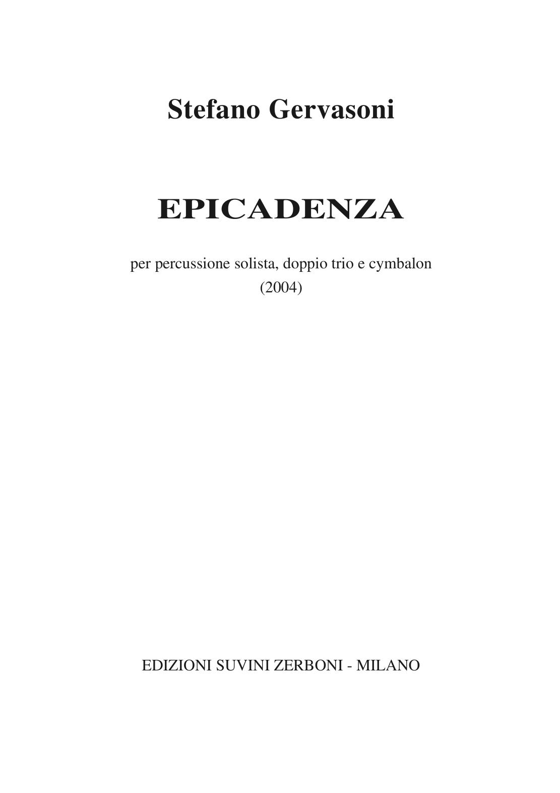 Epicadenza