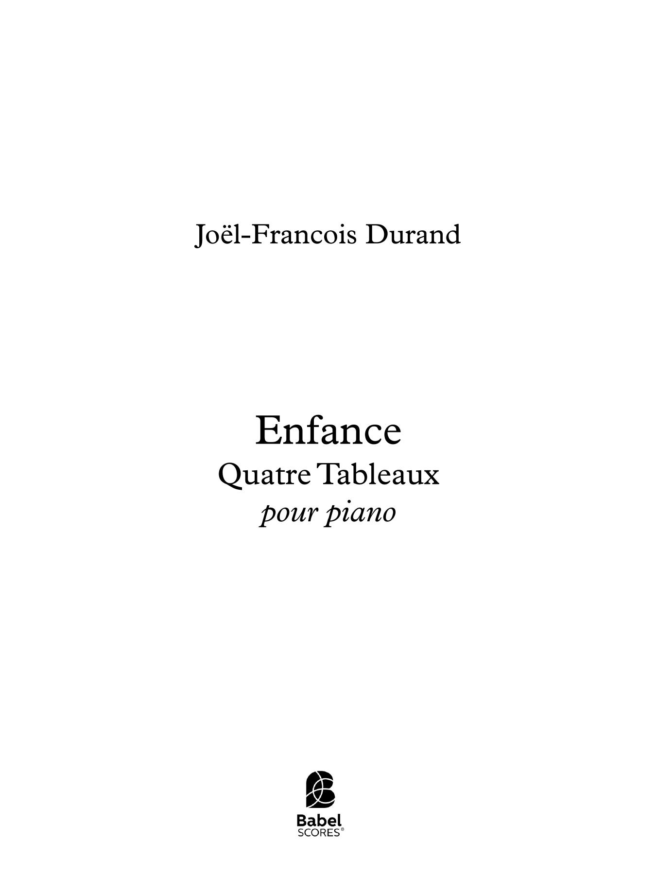 Enfance