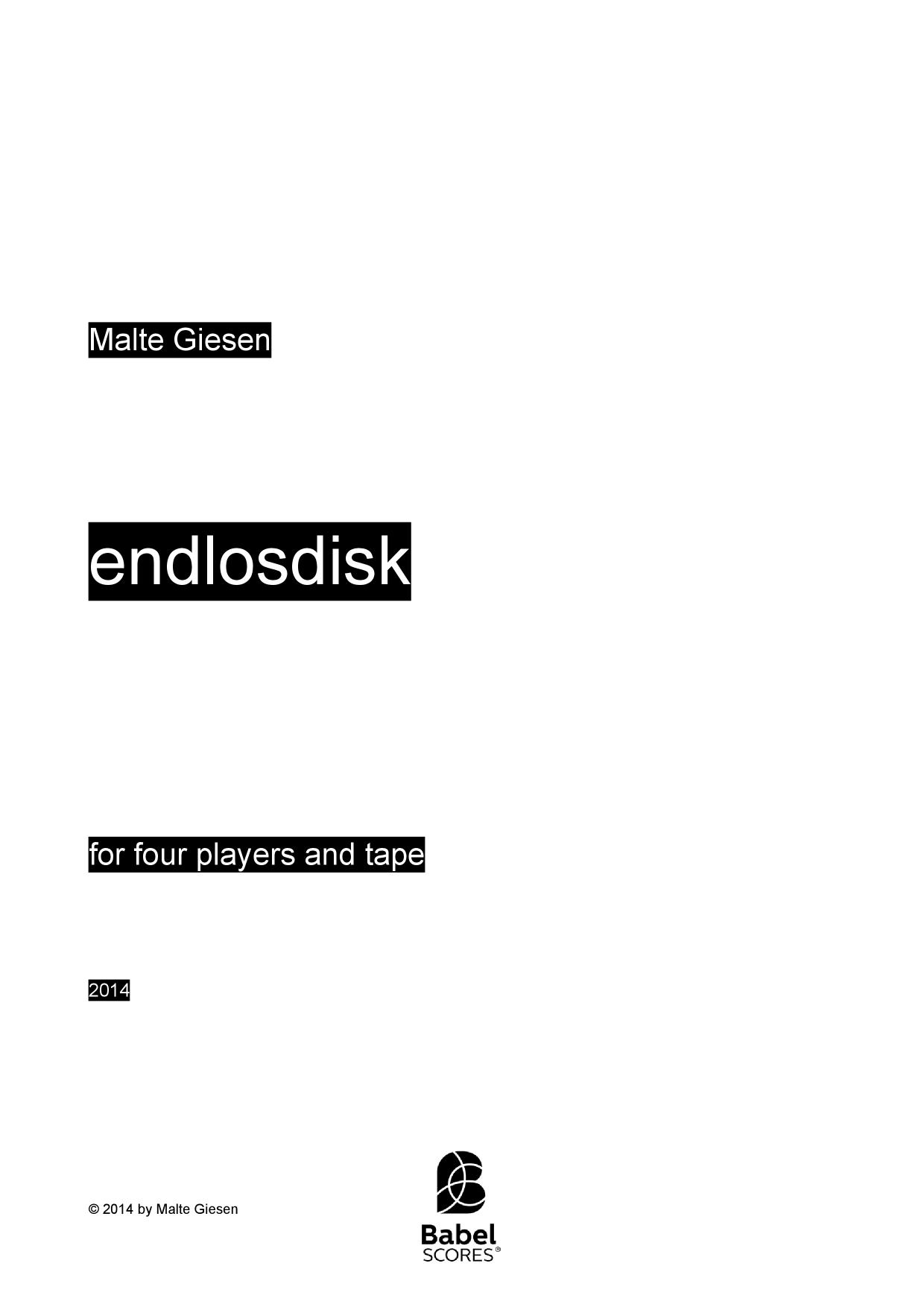 endlosdisk