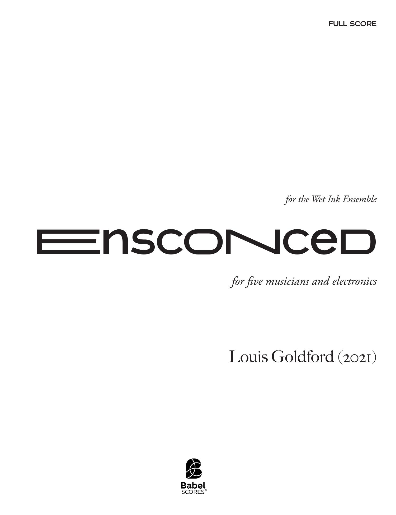 Ensconced