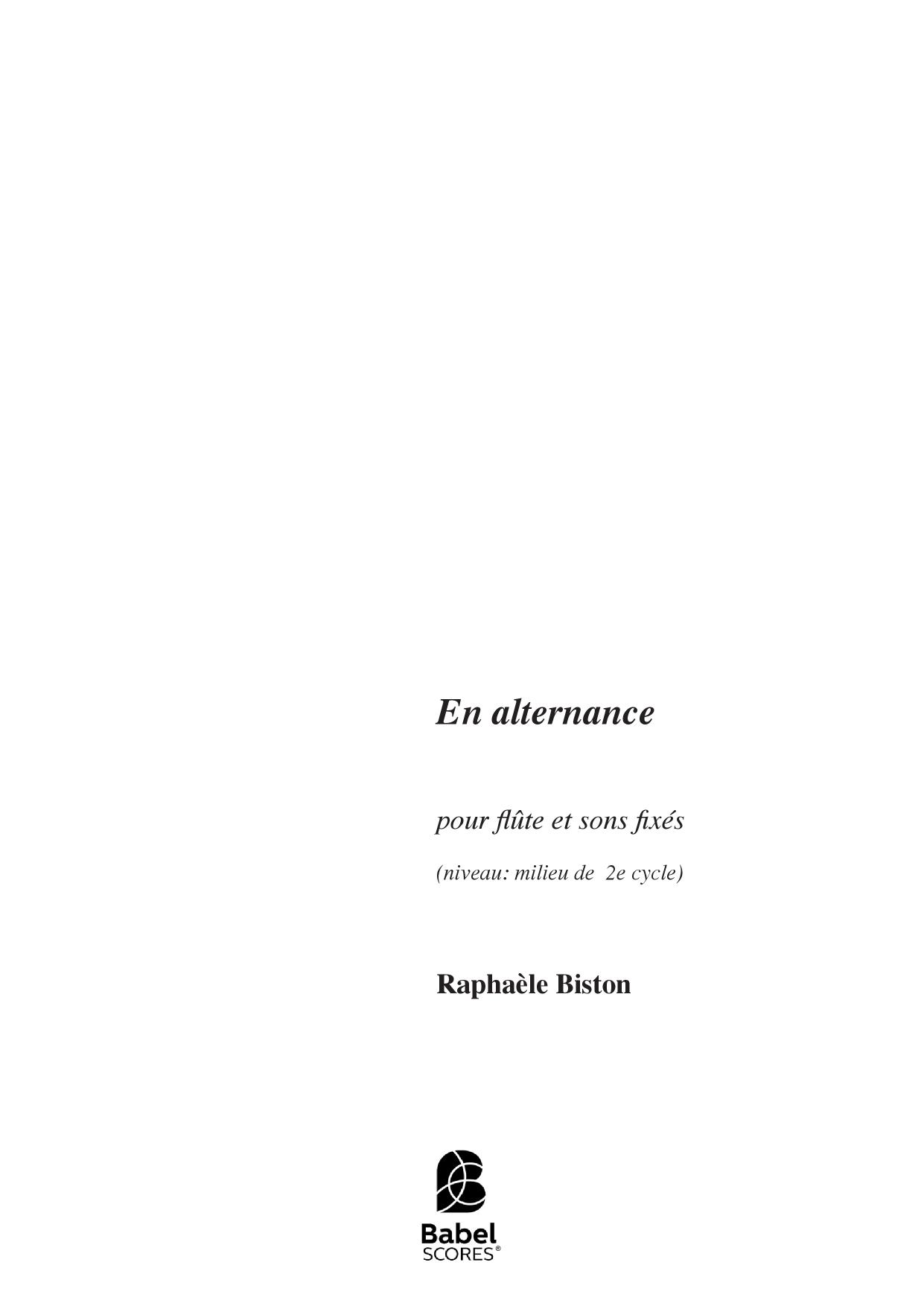 En alternance