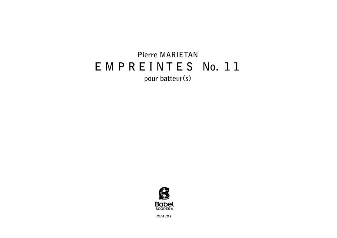 Empreintes No 11