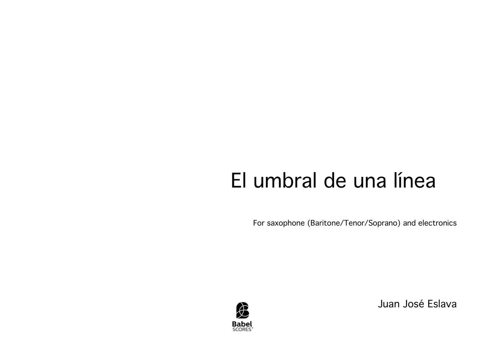 El umbral de una línea
