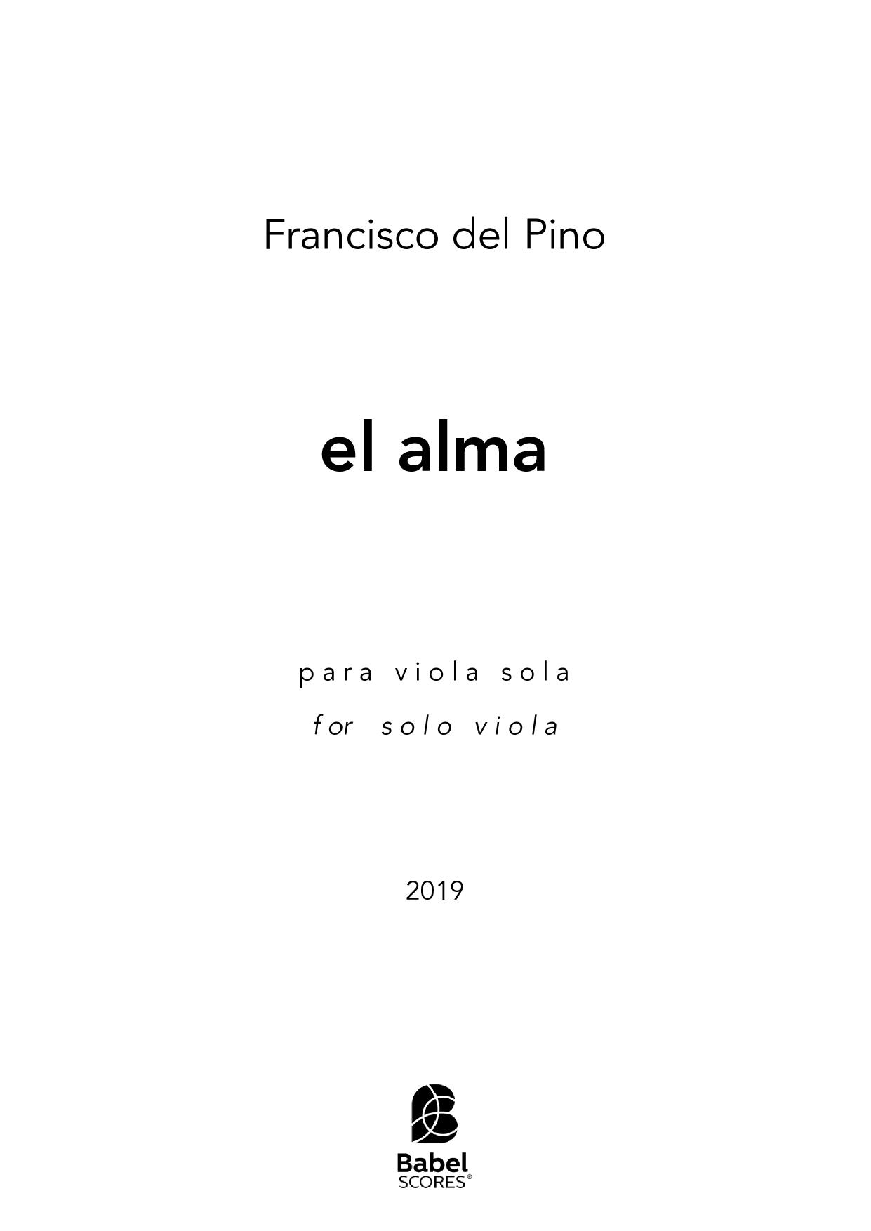 El alma