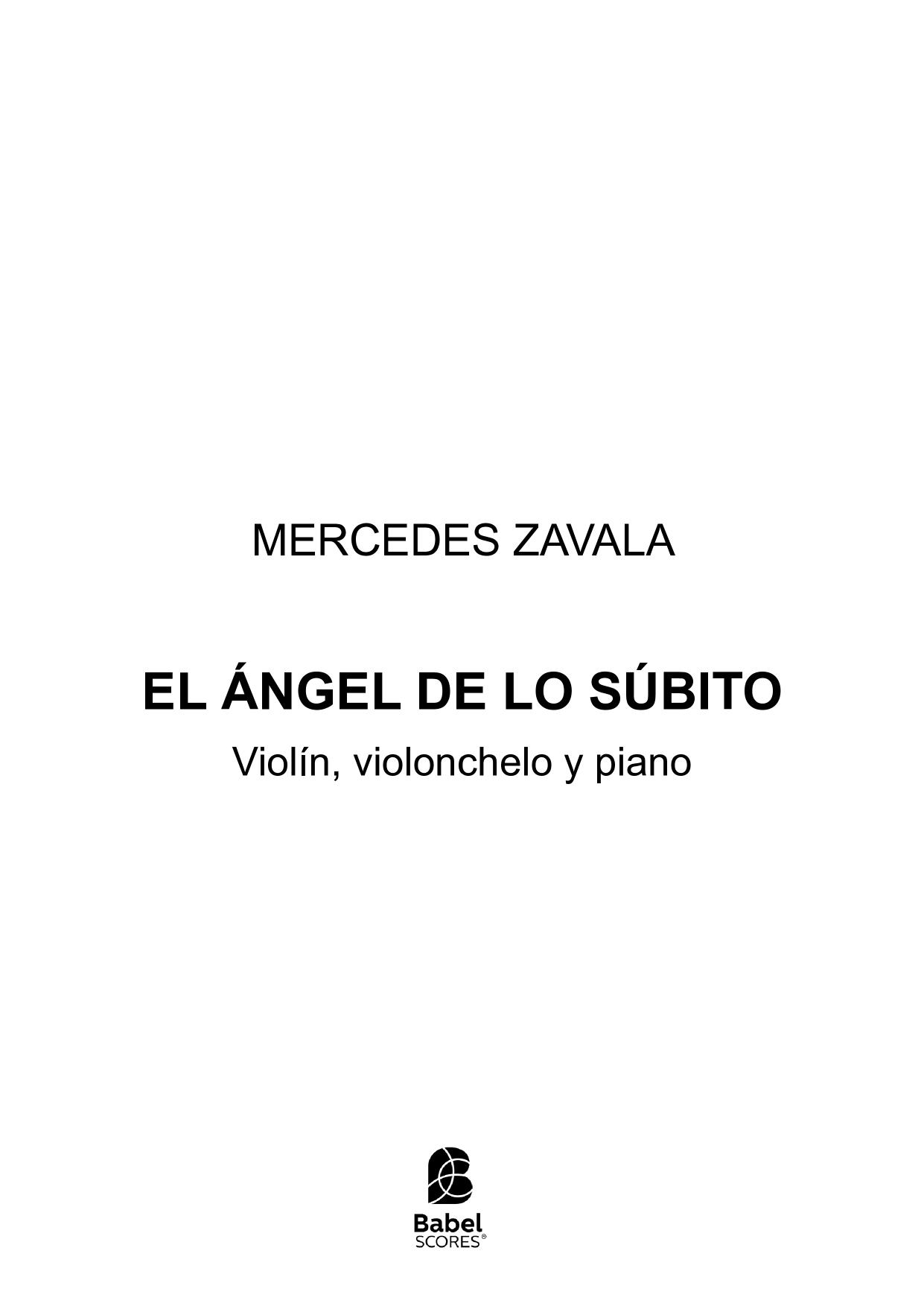 EL ÁNGEL DE LO SÚBITO