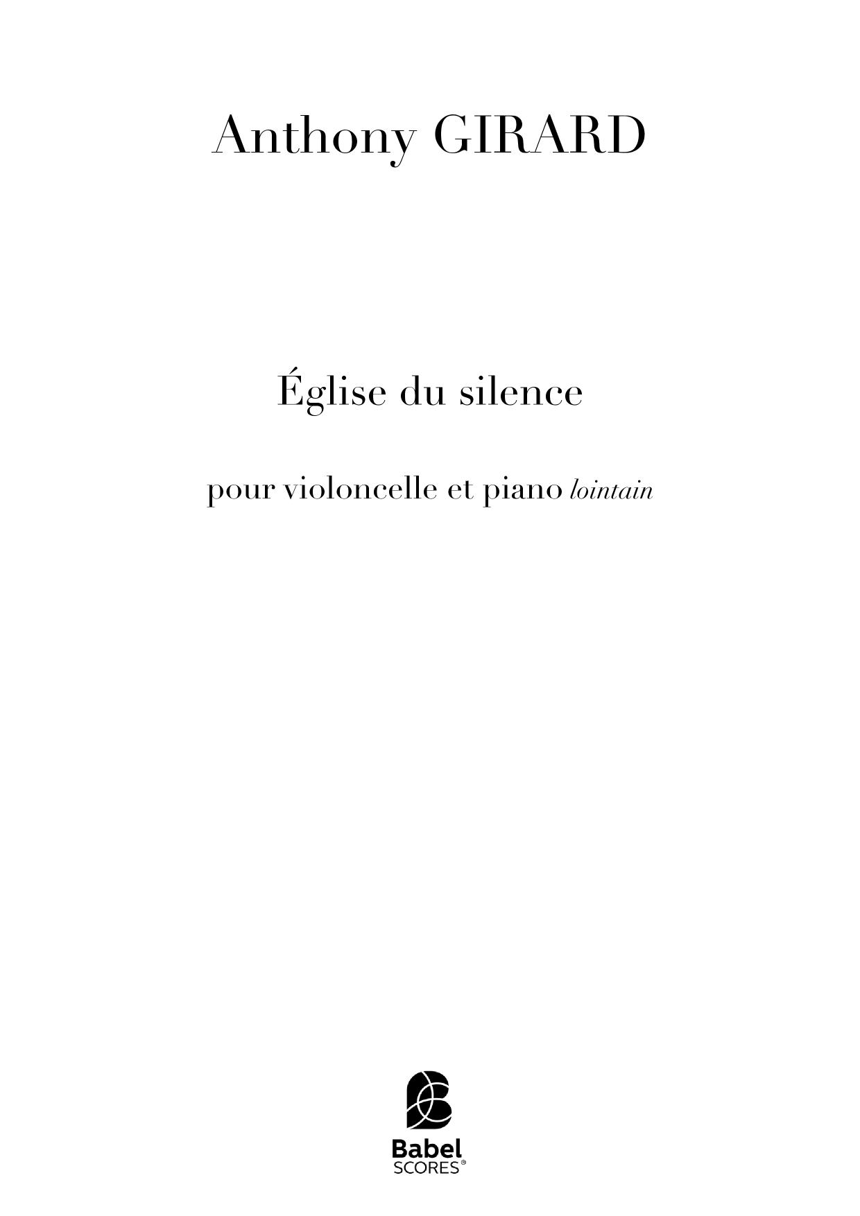 Eglise du silence
