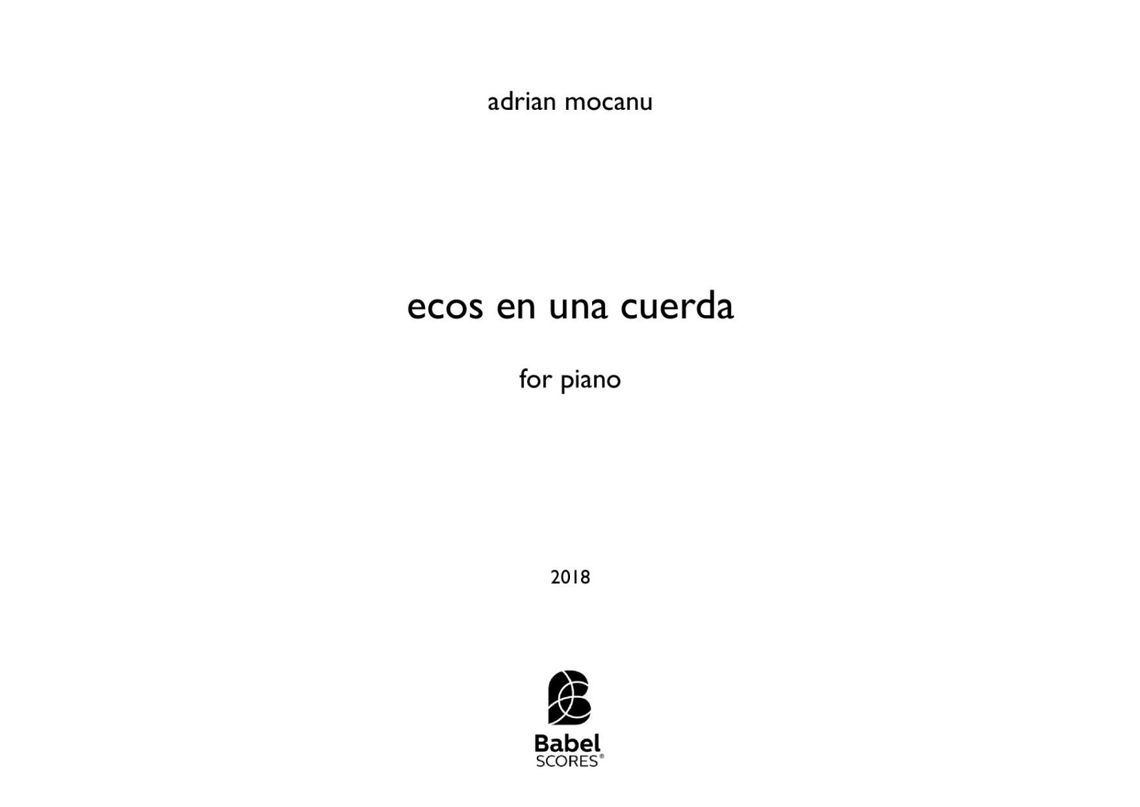 ecos en una cuerda