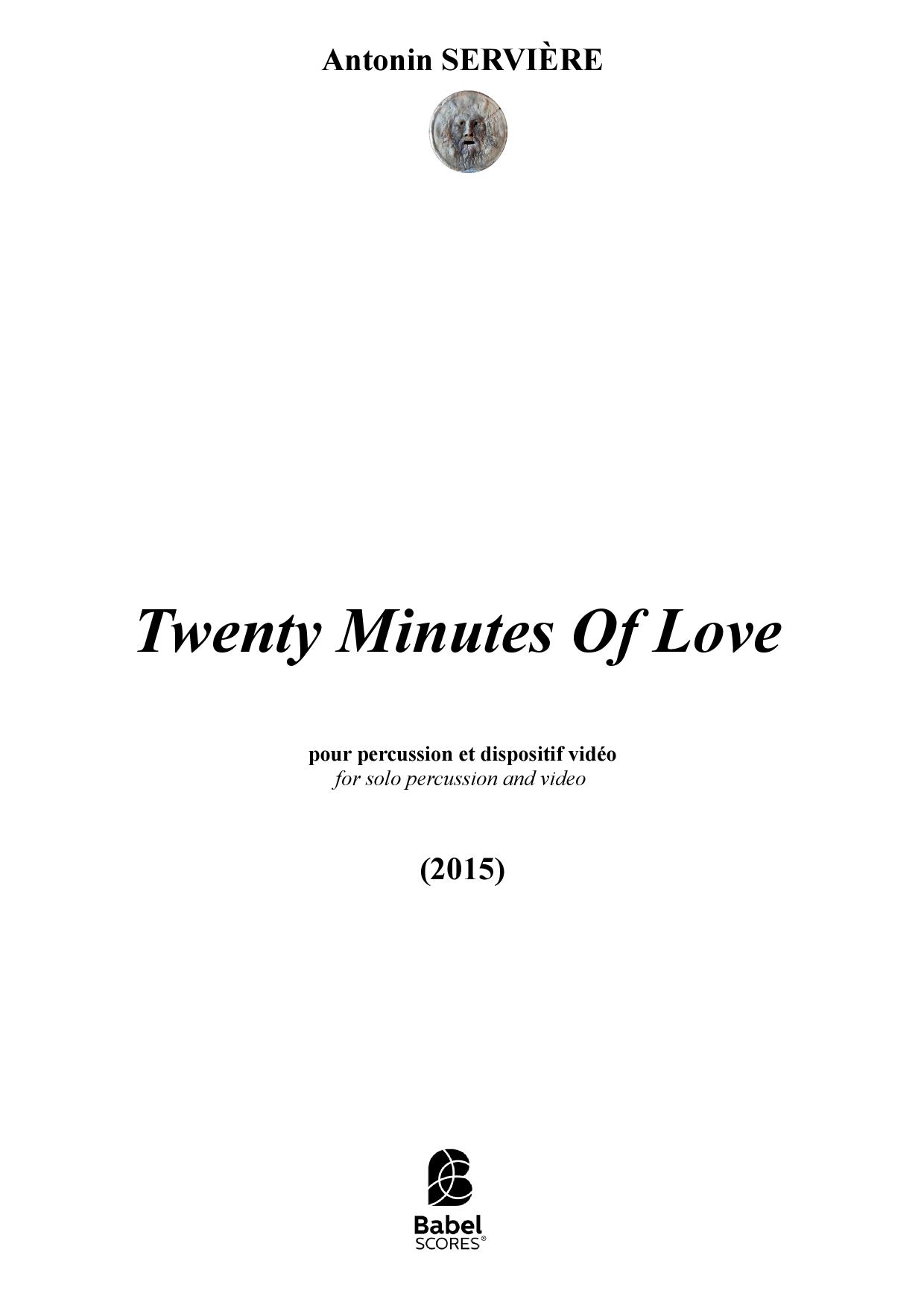 Twenty Minutes of Love