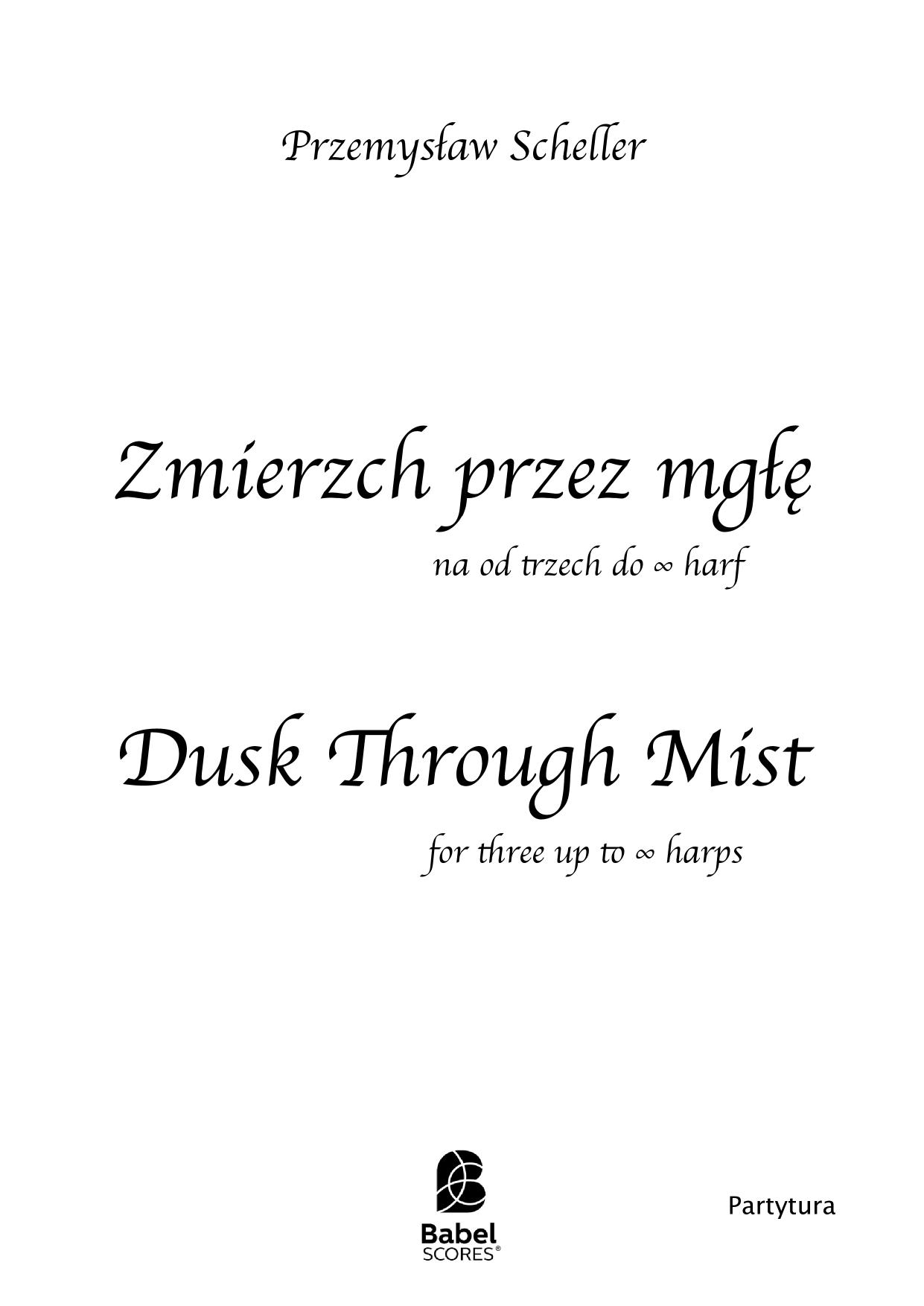 Dusk Through Mist
