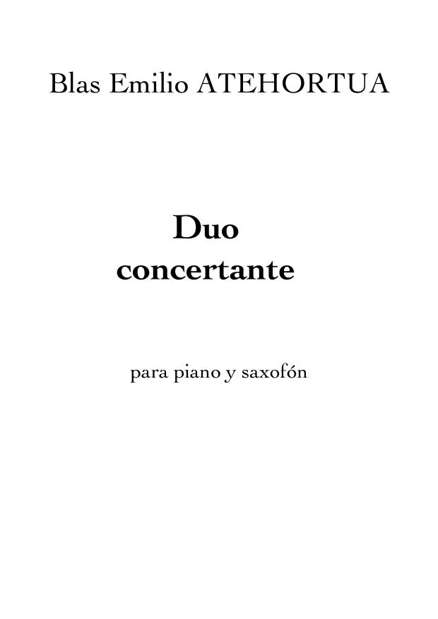 Duo concertante