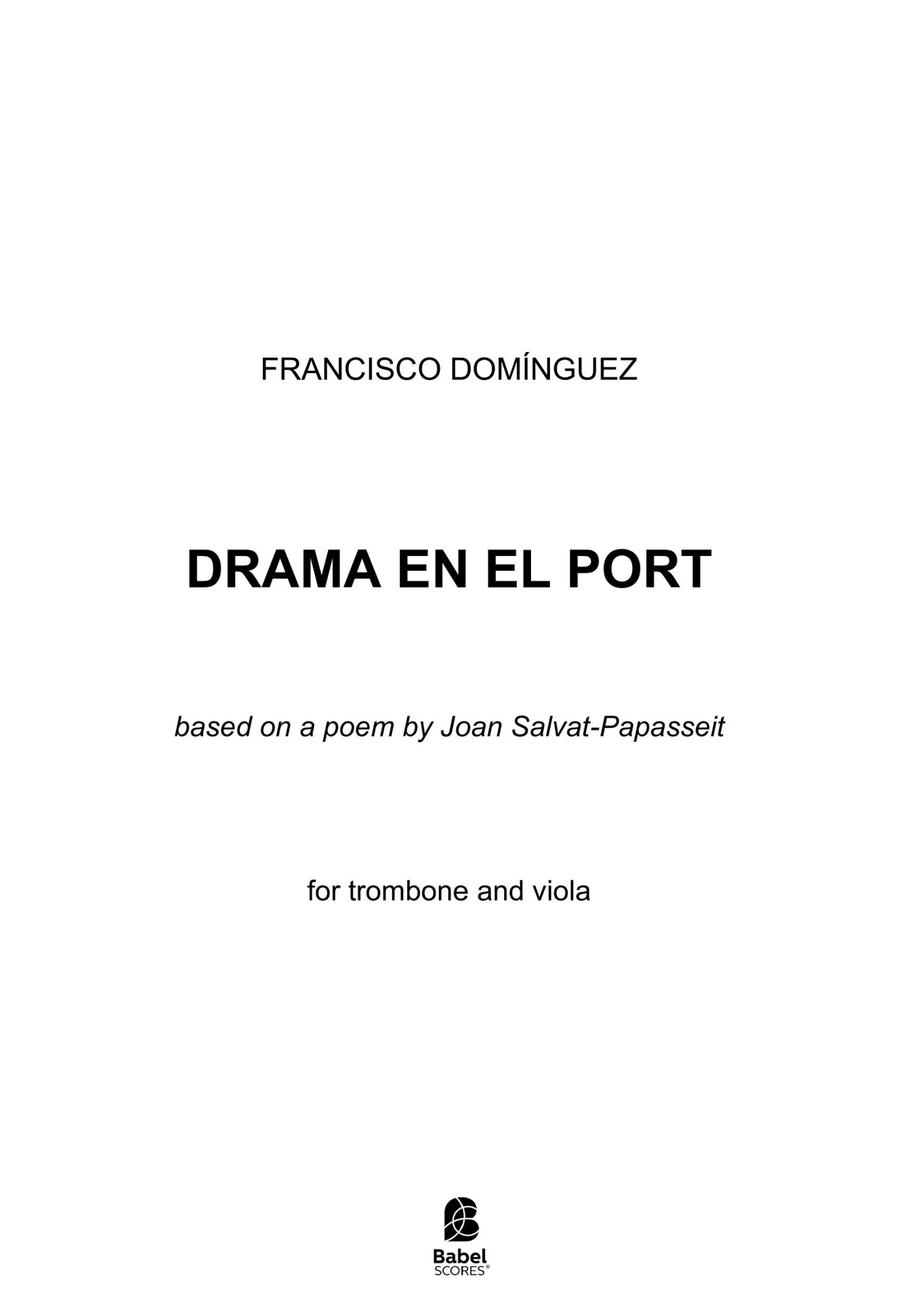 DRAMA EN EL PORT