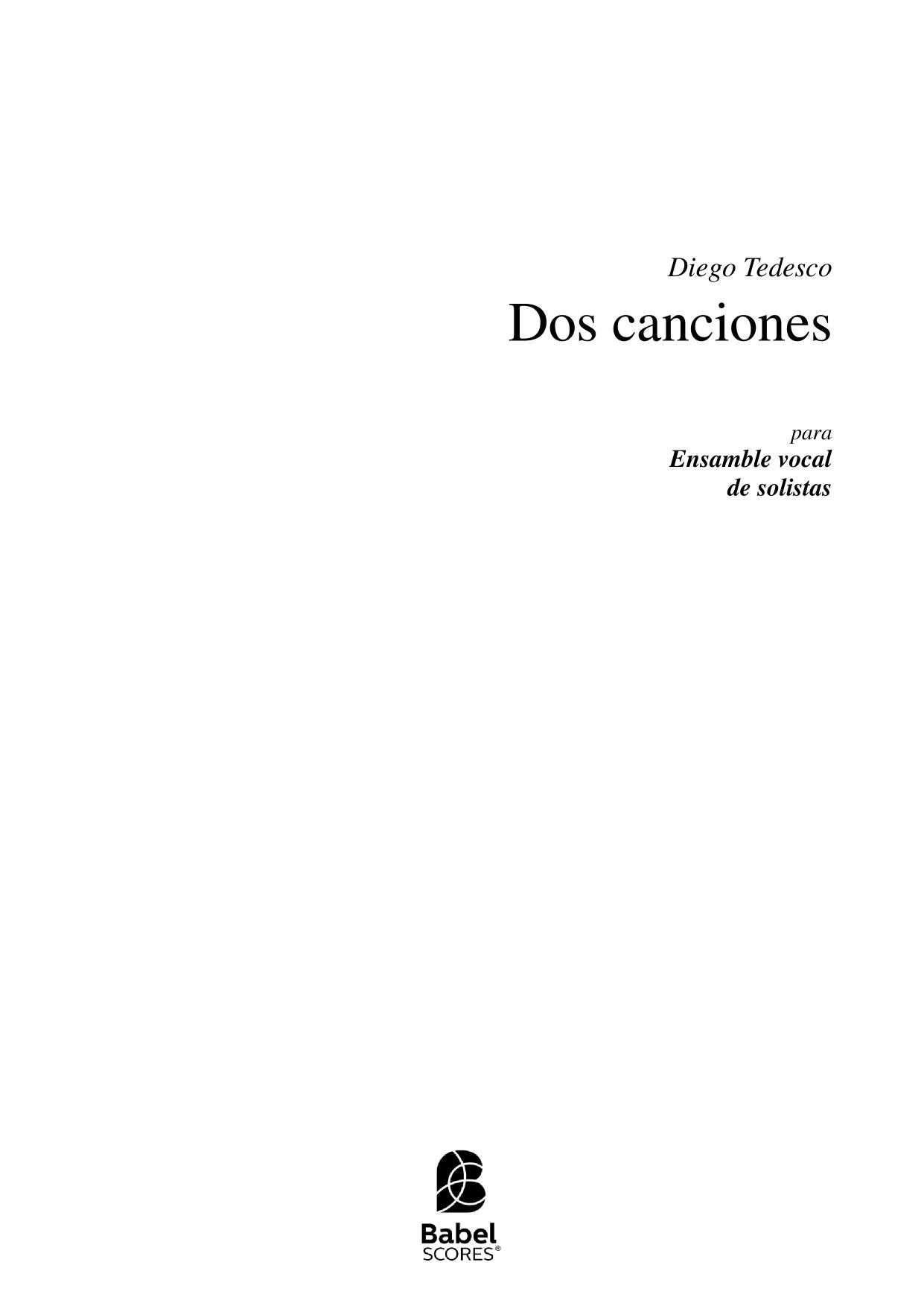 Dos canciones