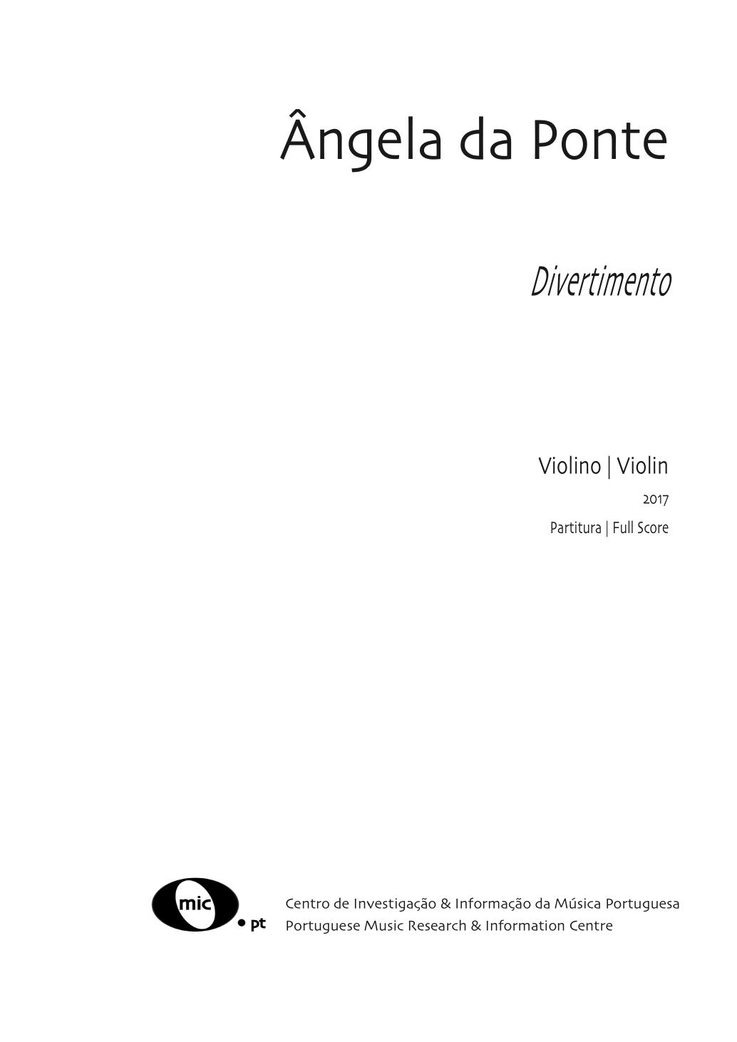 Divertimento [violin]